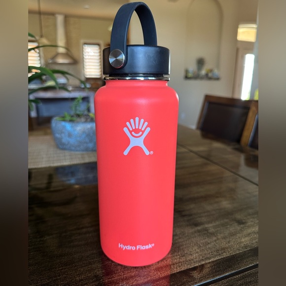 Hydro Flask | Dining | Hydro Flask 32 Ounce Wide Mouth Bottle With Flex Cap  Lid | Poshmark